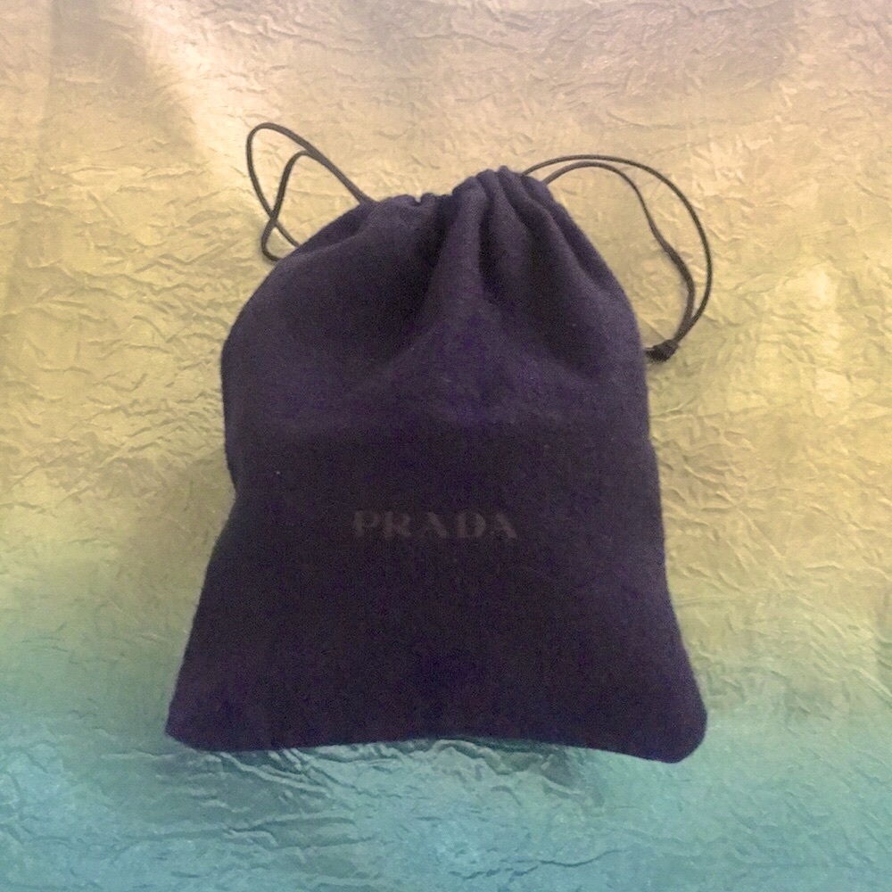 PRADA Drawstring Dust Bag - 6” x  7.375”